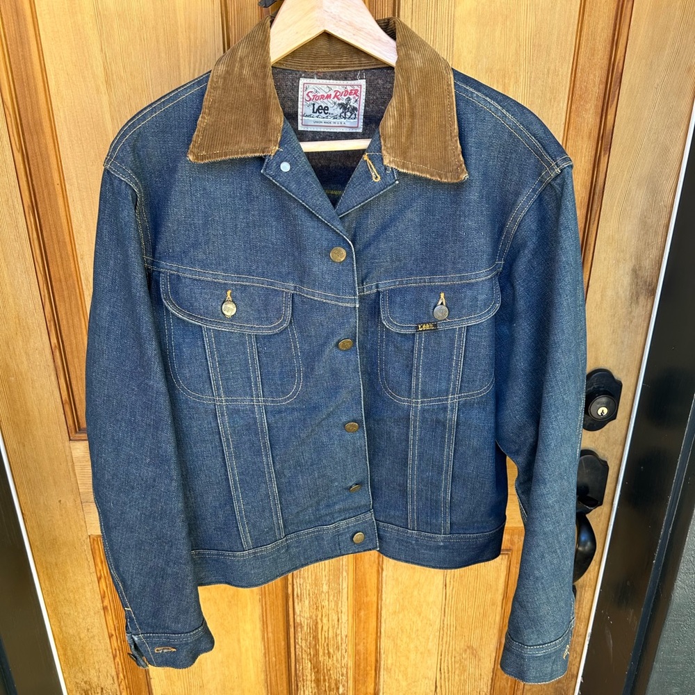 Vintage Lee Storm Rider Demin Jacket